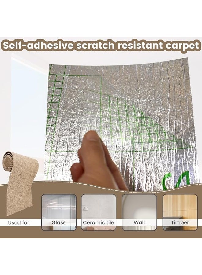Self-Adhesive Cat Scratch Pad – Wall & Furniture Protector, DIY Cat Climbing Scratch Mat - Image 2