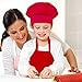 IELEK Kids Real Cooking Set Baking Kitchen Kit with ApronChef HatCooking SuppliesKitchen Utensils and Recipes Great Gift for Kids - Image 3