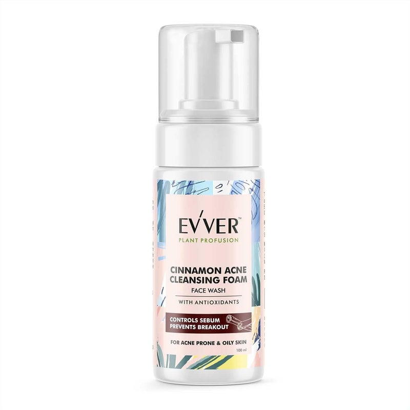 Essentium Phygen Evver Cinnamon Acne Cleansing Foam Profused with Cinnamon and Tea Tree Oil 100 ml - Image 1