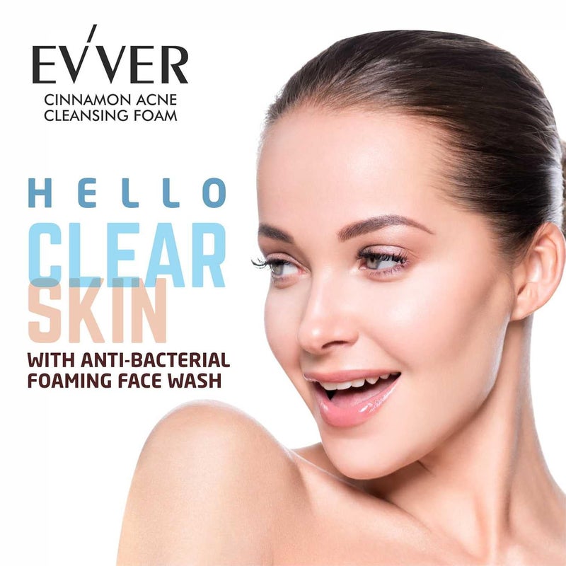 Essentium Phygen Evver Cinnamon Acne Cleansing Foam Profused with Cinnamon and Tea Tree Oil 100 ml - Image 2