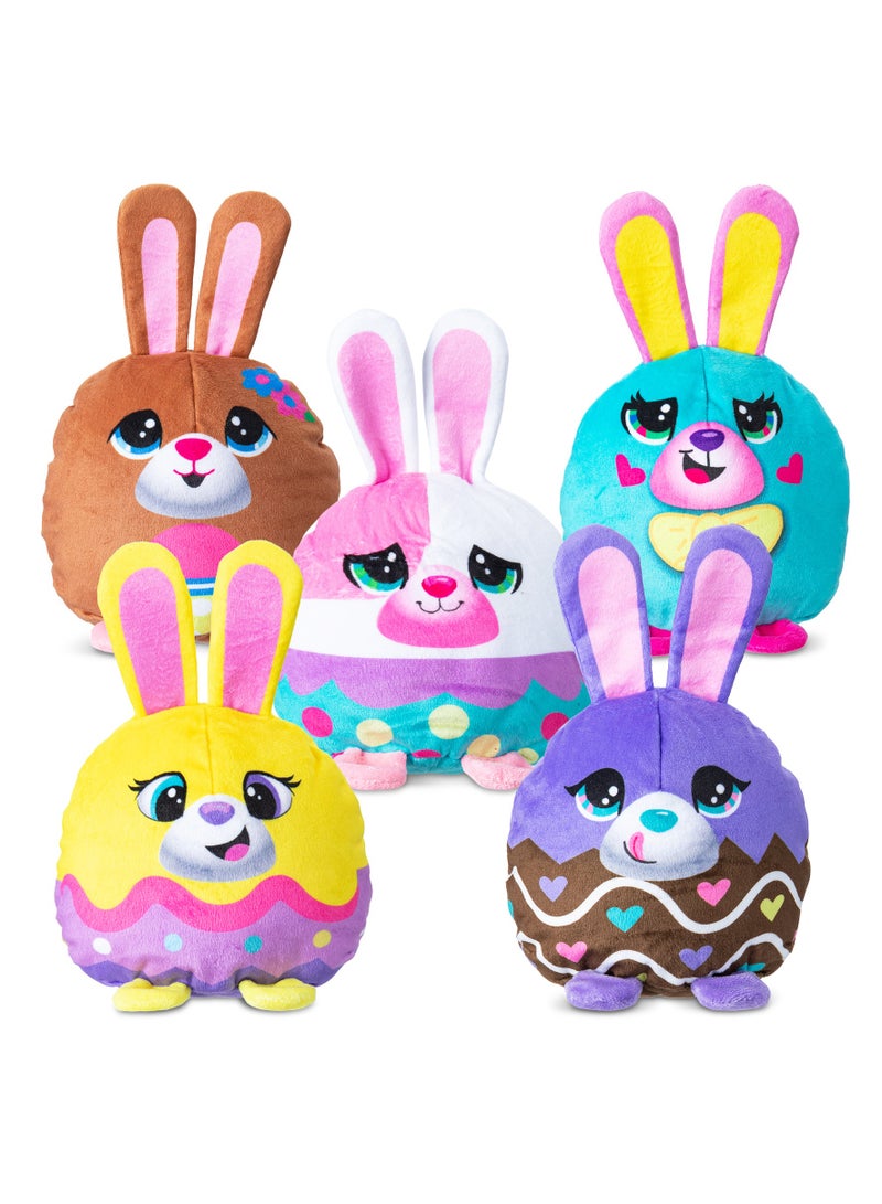 Basic Fun Misfittens Kittens Easter-Themed, Assorted 1 Piece (Style May Vary) | Plush Toy | Soft Toy Gift for Kids - Image 1