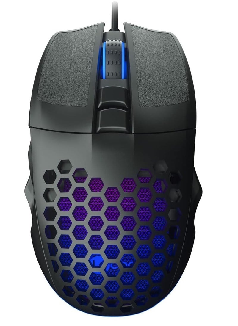 lecoo MS107 RGB Gaming Mouse – 3200DPI – 7 Button  - Image 1