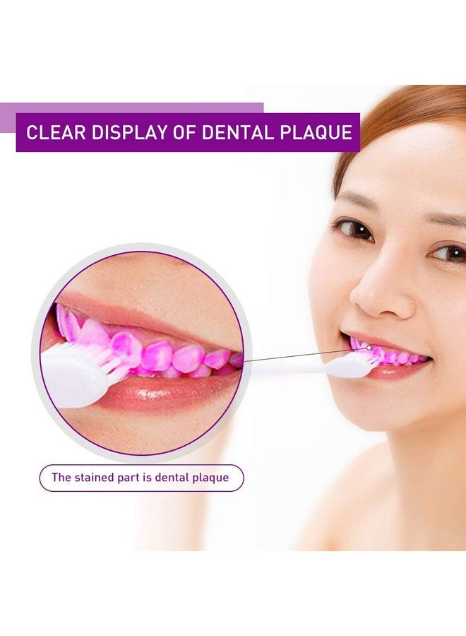 Y-Kelin Dental Plaque Disclosing Tablets For Kids & Adults Showing Plaque By Changing Color Helps Teach Brushing Habits For Clean Teeth 36 Count - Image 4
