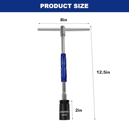 JMSMSH 5Point Impact Socket THandle Heavy Duty Wrench for Water Meter Box Cover - Image 3