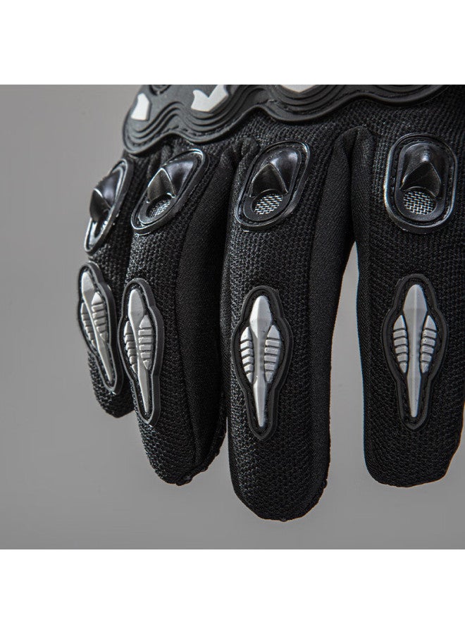 Car Return Carguimu Riding Motorcycle Gloves Windproof Anti-fall Moto Travel Motorcycle Riding Four Seasons Protection Full Finger Touch Screen Knight XL - Image 3