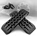 XPV AUTO Recovery Tracks Traction Boards Tire Ladder 4WD Mat for 4X4 Offroad Sand Snow MudBlack - Image 2