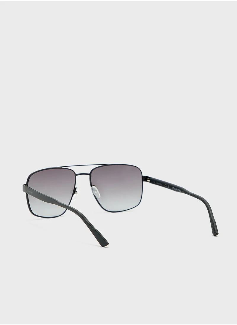 CALVIN KLEIN Aviator Sunglasses