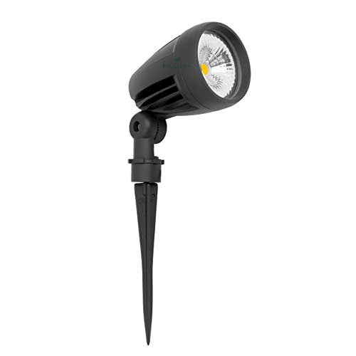 FILLISKA® 3 Watt LED Indoor/Outdoor High Beam Wall Highlighter, IP-65 Rainproof & Shockproof Body. (Matt Black High Beam) - Image 1