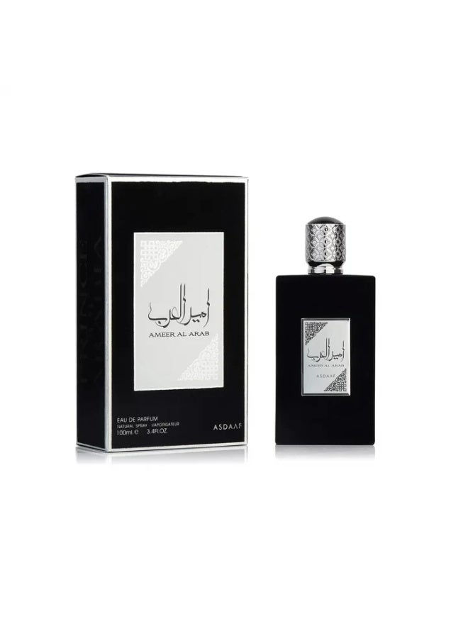 عطر أمير العرب من أصداف (الأسود) للرجال - أو دو بارفان 100 مل