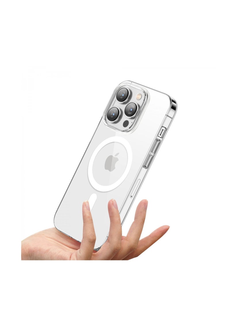 GREEN LION Magsafe Delgado Case for iPhone 14 Pro Max ( 6.7" )/Damage Protection /Anti-Scratch /Water Resistance- Clear - Image 2