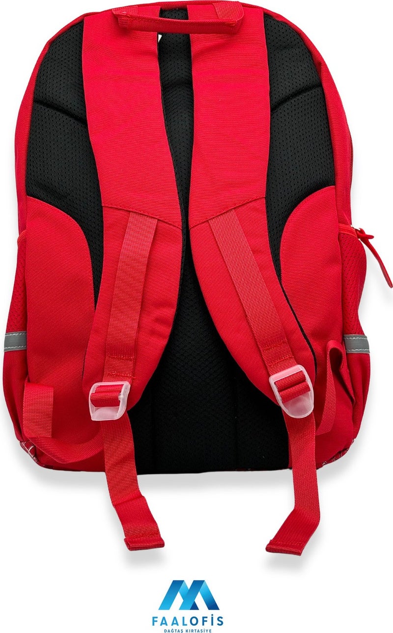Color Bags Ultra Quality Internal Organizer Reflective Waterproof Back Support School Bag B3 - Image 5