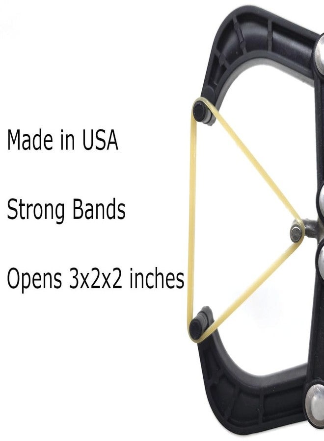 Medixplus Castrating Bander Ring Bands 25 Count Yellow Made in USA Castrate Bands for Cattle Sheep Goat Compatible with Large Banding Tool - Image 2