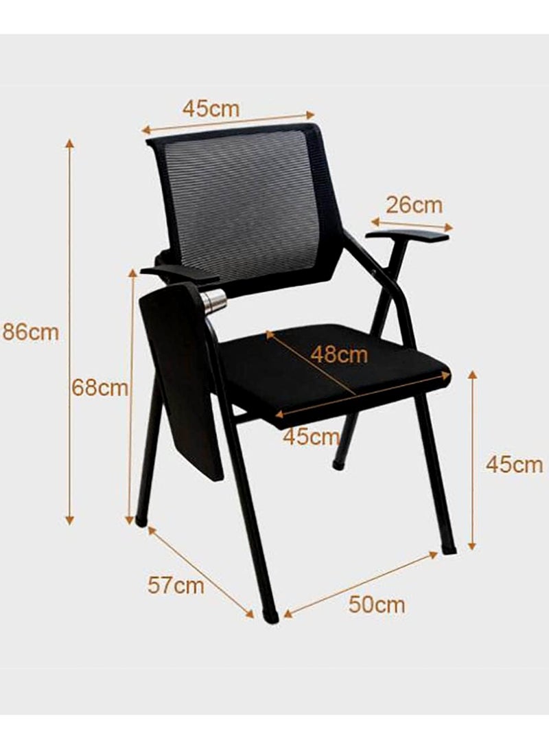 Living Comfortable Lecture Chair with Writing Pad  - Image 2