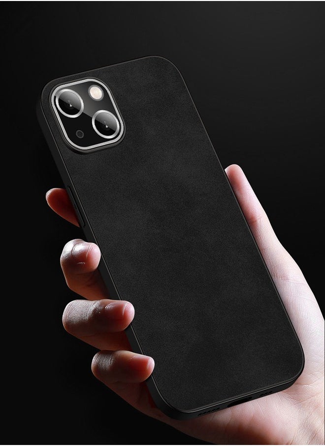 Motim iPhone 14 Leather Case, Slim Phone Case, Full Airbag Shockproof Protective Anti-Scratch Cover, Full Body Protective Back Cover  - Image 2