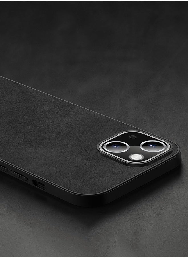 Motim iPhone 14 Leather Case, Slim Phone Case, Full Airbag Shockproof Protective Anti-Scratch Cover, Full Body Protective Back Cover  - Image 3
