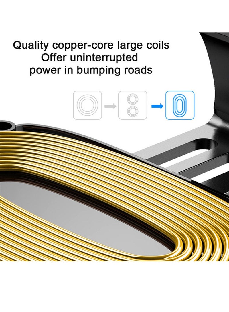 15W Wireless Car Charger Mount Air Vent Mobile Phone Holder Stand Fast Charging Station For iPhone 14 13 12 11 X Xiaomi Samsung - Image 4