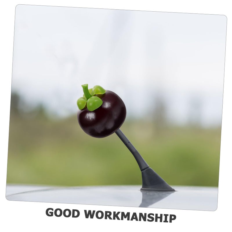Cute Simulated Fruit Car Antenna Topper Lightweight Auto Accessory for Dashboard Exterior Decor - Image 5