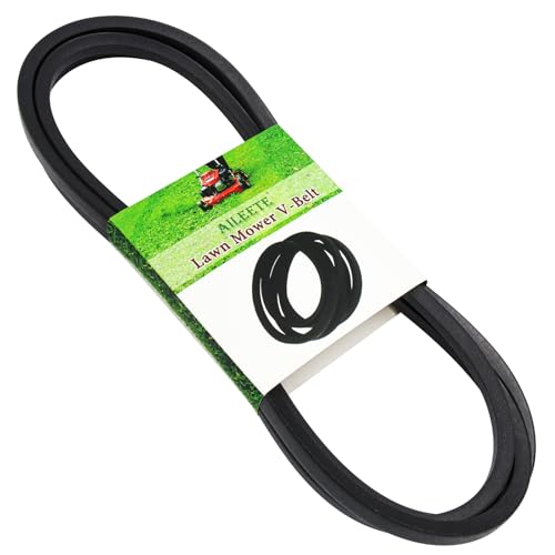 AILEETE GX20072 Deck Belt 1/2" x 104" for John Deere D100, D105, D120, D125, D130, E100, E130, L100, L110, L111, L118, LA115 Lawn Tractor with 42'' Deck, Replace John Deere 42 inch Deck Belt UC32283 - Image 1