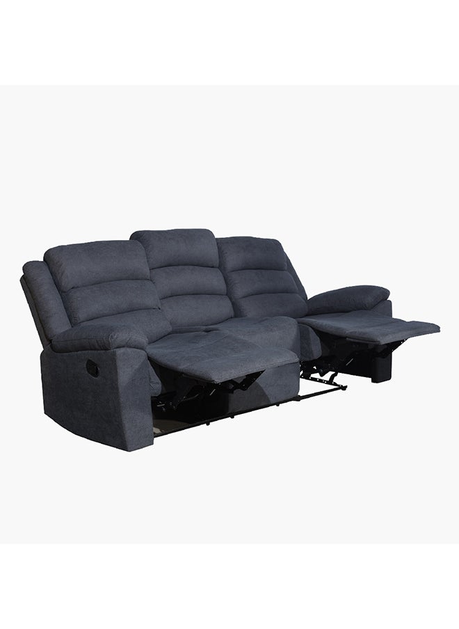 Home Box Zenobia 3-Seater Fabric Recliner 209 x 100 x 97 cm  - Image 5