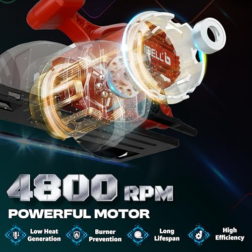 IBELL TOOLS IBELL Circular Saw CS85-71 |1400W 185mm Blade, 4800 RPM High-Speed Cutter with Copper Armature Motor, 58mm Cutting Depth, Bevel Cuts up to 45°| For Wood, Marble & Concrete | 6-Month Warranty. - Image 3