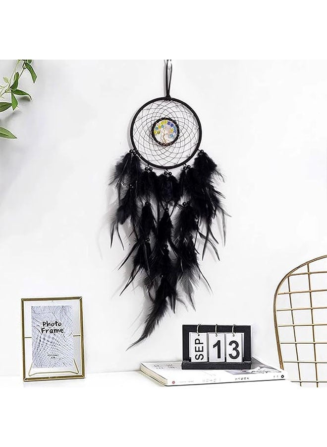 Happy D Mixed black feathers bulk craft supplies, 100 pieces, 5 styles. Soft assorted natural hat feathers for DIY crafts, dreamcatcher supplies, jewelry making, and party costume decorations. - Image 5