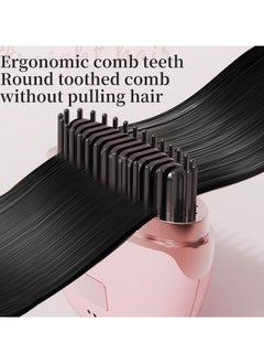 General Mini Ionic Straightening Comb – Travel-Friendly Straightener & Curler for Men/Women, Dual-Use Hair Styling Tool  - Image 2