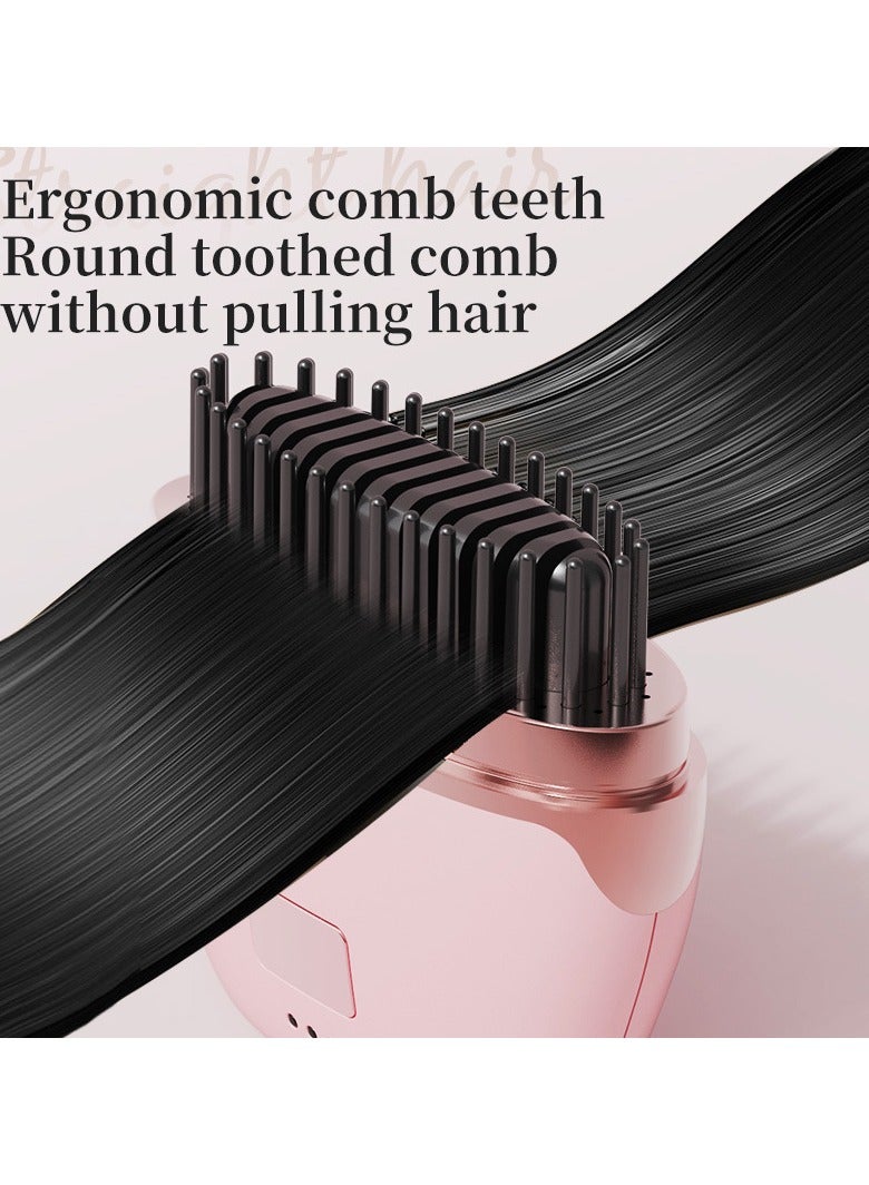 general Mini Ionic Straightening Comb – Travel-Friendly Straightener & Curler for Men/Women, Dual-Use Hair Styling Tool - Image 2