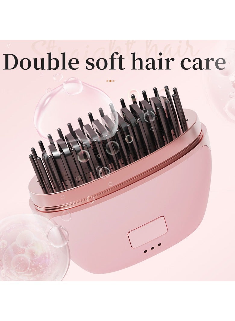 general Mini Ionic Straightening Comb – Travel-Friendly Straightener & Curler for Men/Women, Dual-Use Hair Styling Tool - Image 5