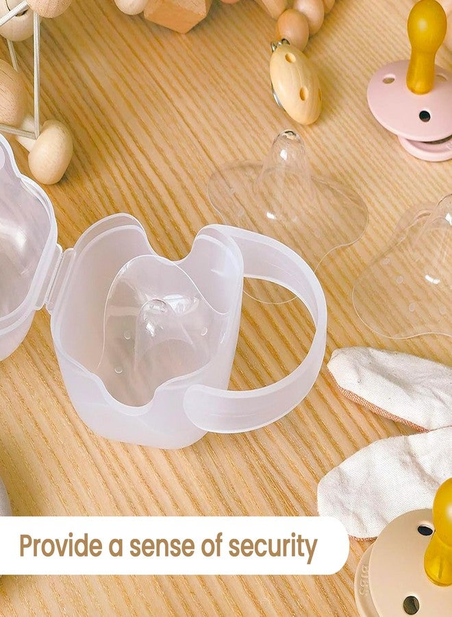 purifyou Nipple Shields for Nursing Breastfeeding Newborn, 24mm / 20mm / 18mm / 16mm, Set of 3 Silicone Nipple Shield with Free Case Latch Assist Nipple Guard & Breastfeeding Shield (16mm) - Image 5