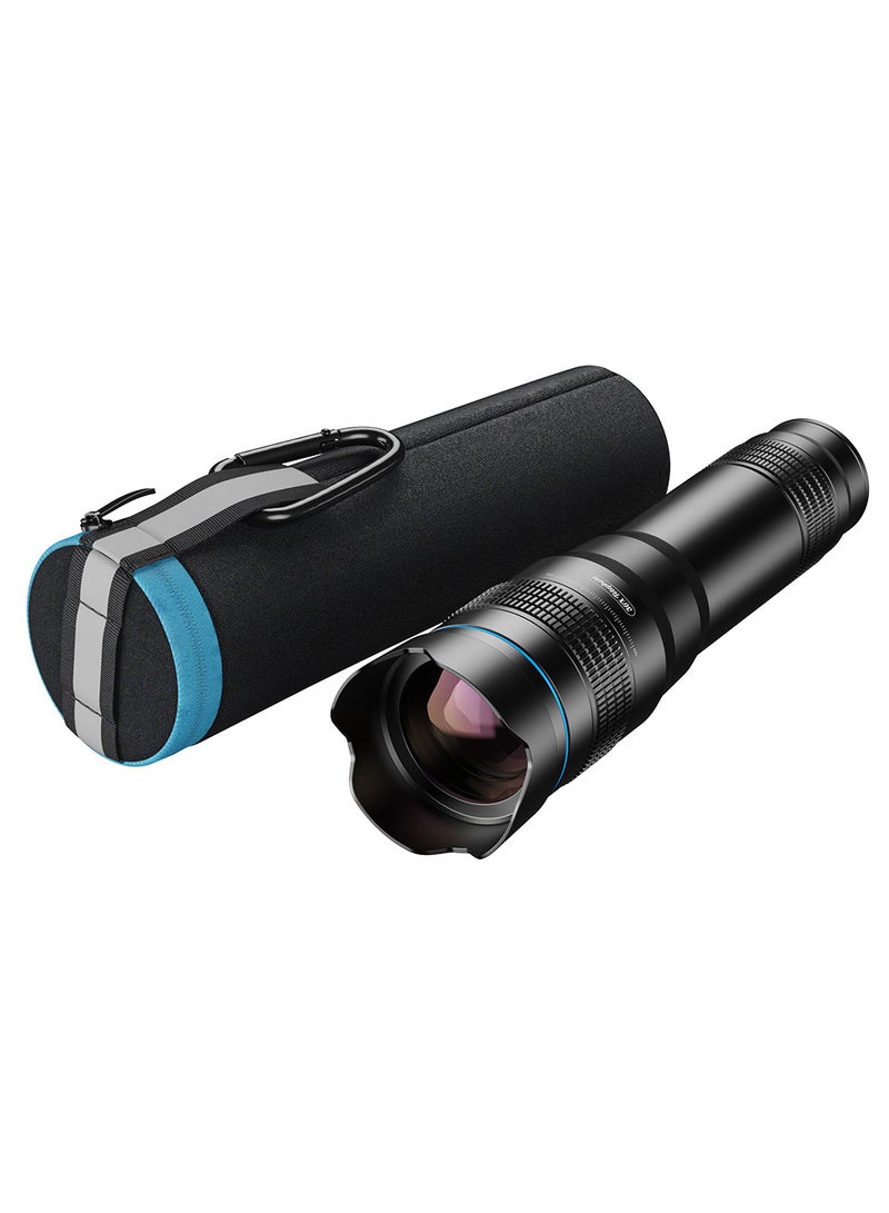 APEXEL Mobile Phone 36X Telephoto Lens Kit with Metal Tripod Universal Phone Clip Lens Bag for Hiking Camping Wildlife Observation Moon Sports Game Concert Watching Compatible with iPhone 14/13/12/11 Huawei - Image 4