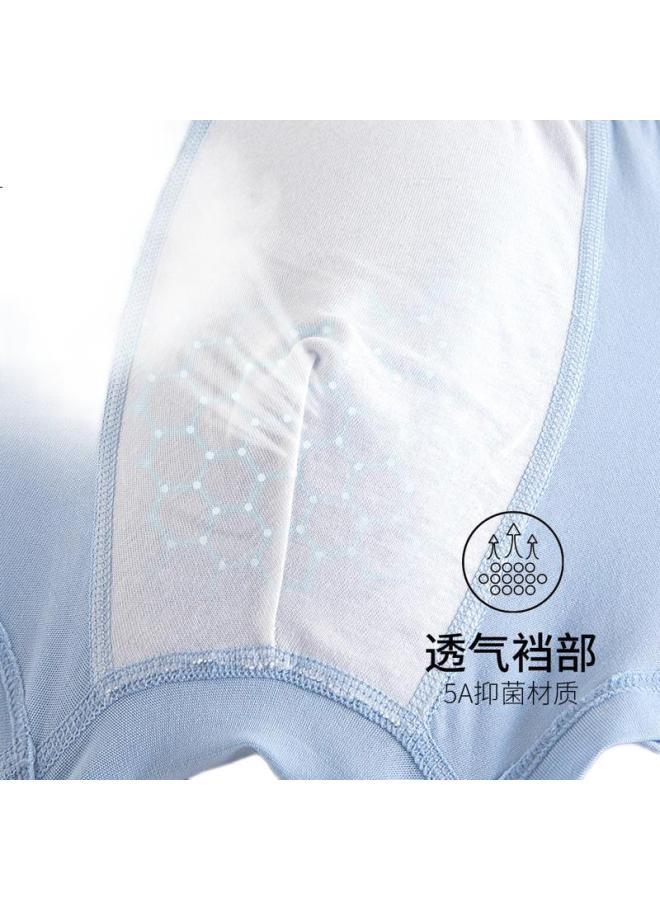 THREEGUN Children'S Underwear Big Kids Cotton 5A Antibacterial Crotch Teenage Boys Boxer Briefs Set Of 3 150 - Image 1