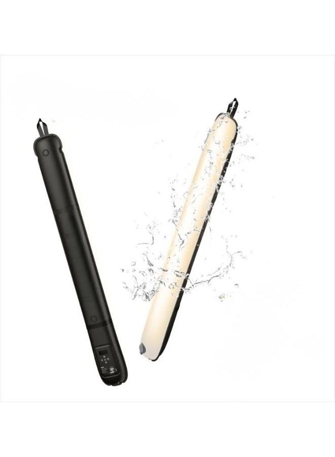 مصباح أنبوبي LED محمول بقوة 20 وات، مزود بإضاءة تعبئة مغناطيسية ثنائية اللون، و12 تأثيرًا خاصًا، وبطارية قابلة لإعادة الشحن للتصوير الفوتوغرافي والبث المباشر - Image 1