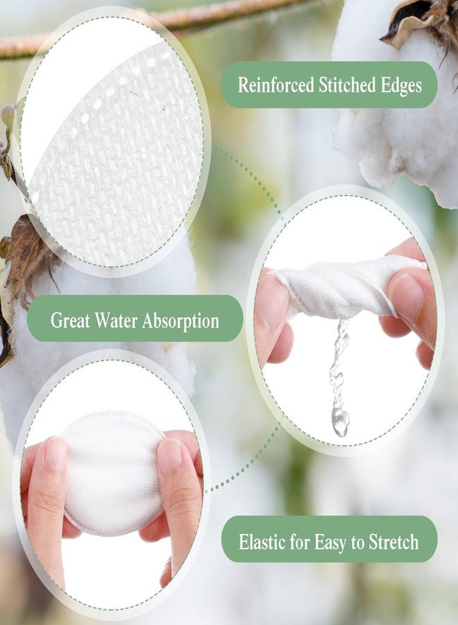 Maxcheck 3000 Pcs Cotton Rounds Bulk Exfoliating Rounds for Face Makeup Remover Cotton Facial Pads for Face Makeup Removal Toner Pads - Image 3