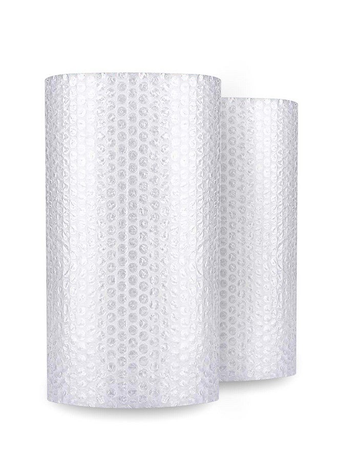 إنكو برودكتس إنكو (عبوتان) 12 بوصة × 72 قدم لفافة تغليف مبطنة بالفقاعات مثقوبة 20 ملصقًا هشًا لنقل مستلزمات صناديق التعبئة والشحن - Image 1