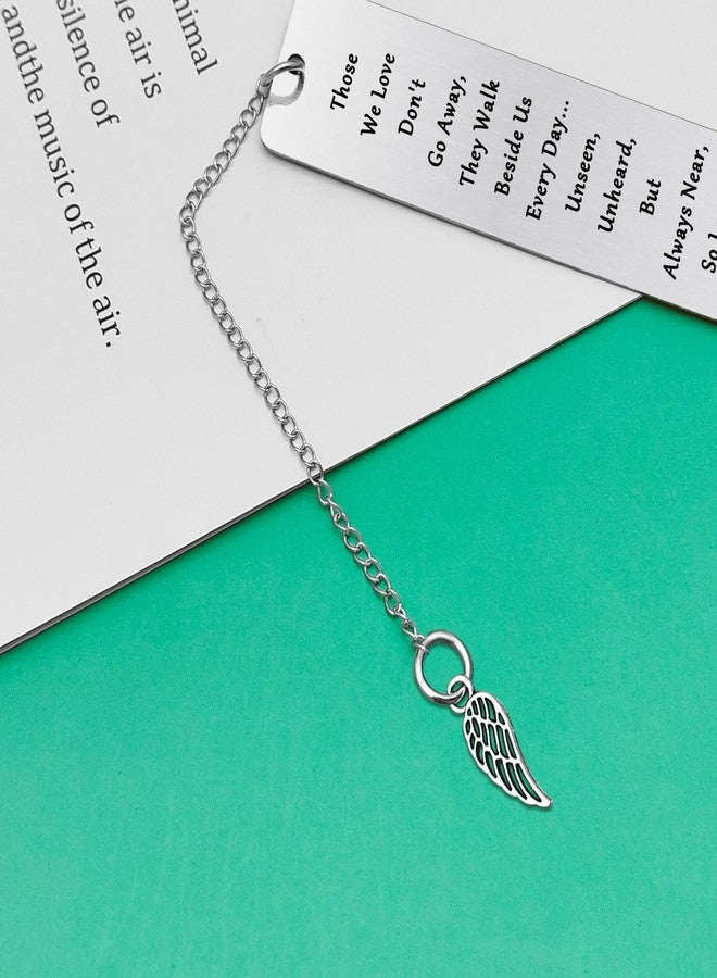 Baipilu Memorial Gift Bookmark Sympathy Gift for Loss of Dad Mom in Memory of Husband Wife Daughter Grandpa Grandma Remembrance Bereavement Condolence Gift for Friend Sister Coworker Condolence Gifts - Image 4