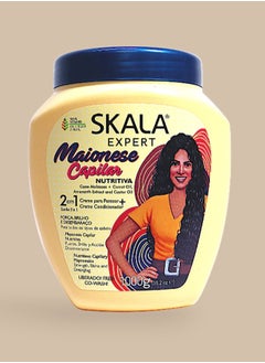 SKALA Skala Original 2-in-1 Cream and Mask With Nourishing Maionese Capilar Extract 1000g, to Moisturize, Soften and Repair Damaged Hair, Suitable for all Hair Types, 100% Vegan (Brazilian made)  - Image 3
