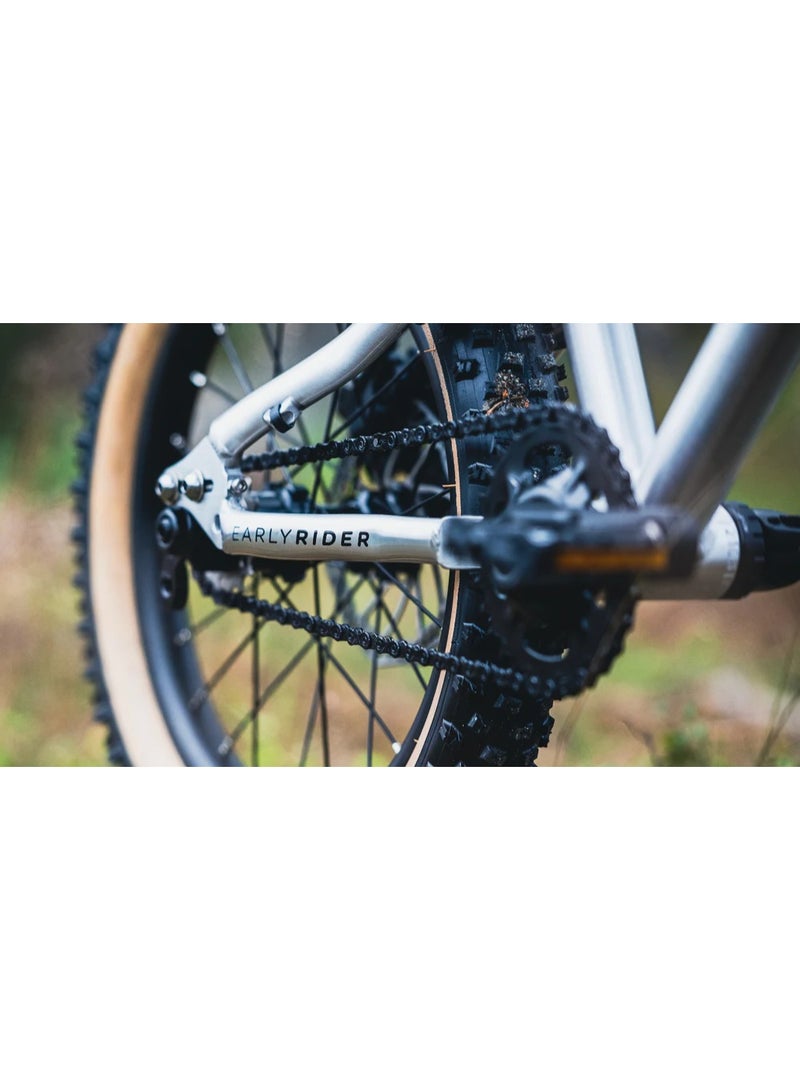 Early Rider Hellion Kids' Bike, Brushed Aluminium Finish, 16-inch Wheels, Lightweight Frame, Disc Brakesc Brakes - Image 3