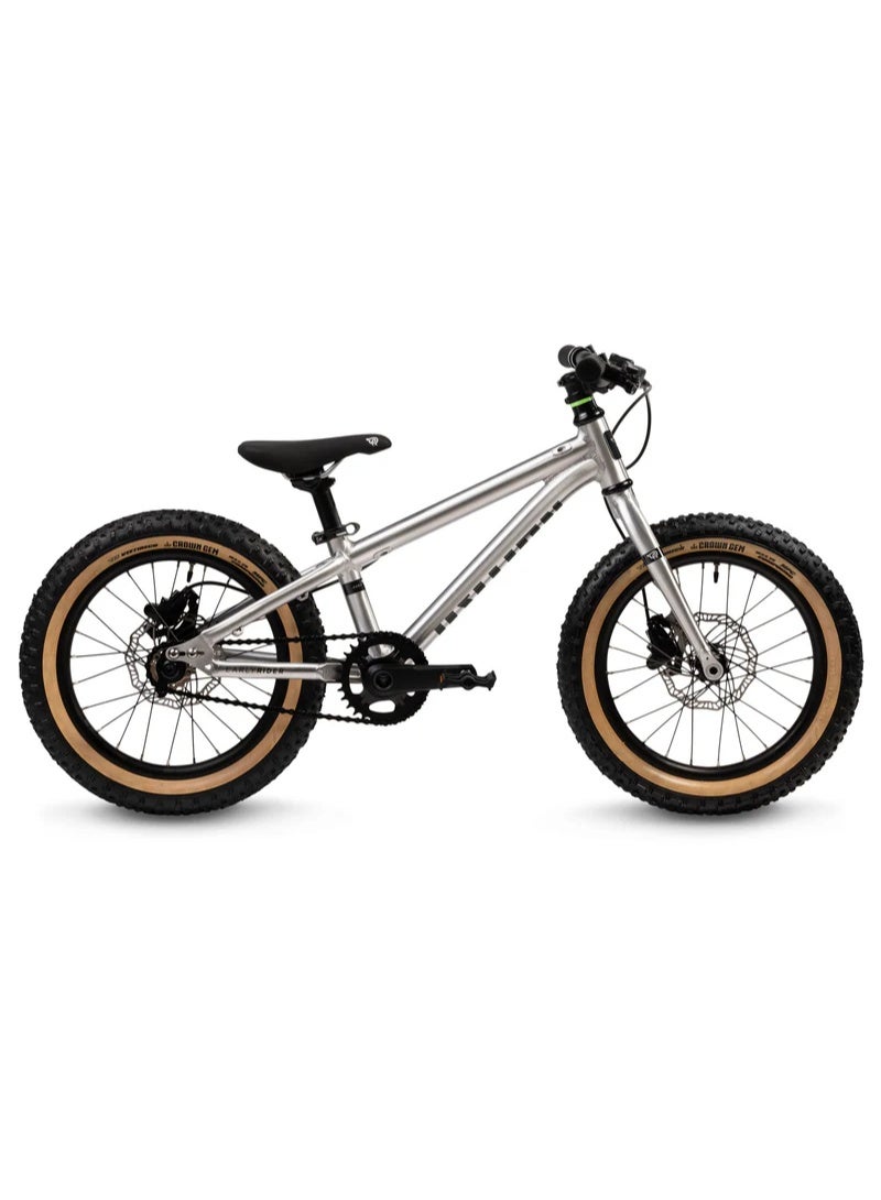 Early Rider Hellion Kids' Bike, Brushed Aluminium Finish, 16-inch Wheels, Lightweight Frame, Disc Brakesc Brakes - Image 2