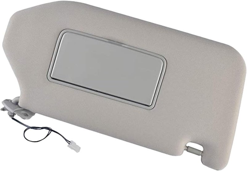 QASULER Left Driver Sun Visor with Light for Infiniti and Pathfinder - Image 1