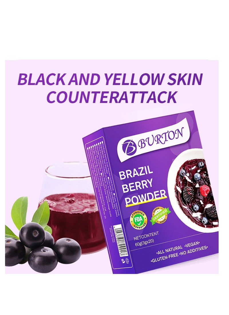 BURTON 60g Acai fruit powder, acai berry powder,Dietary Supplement  - Image 2