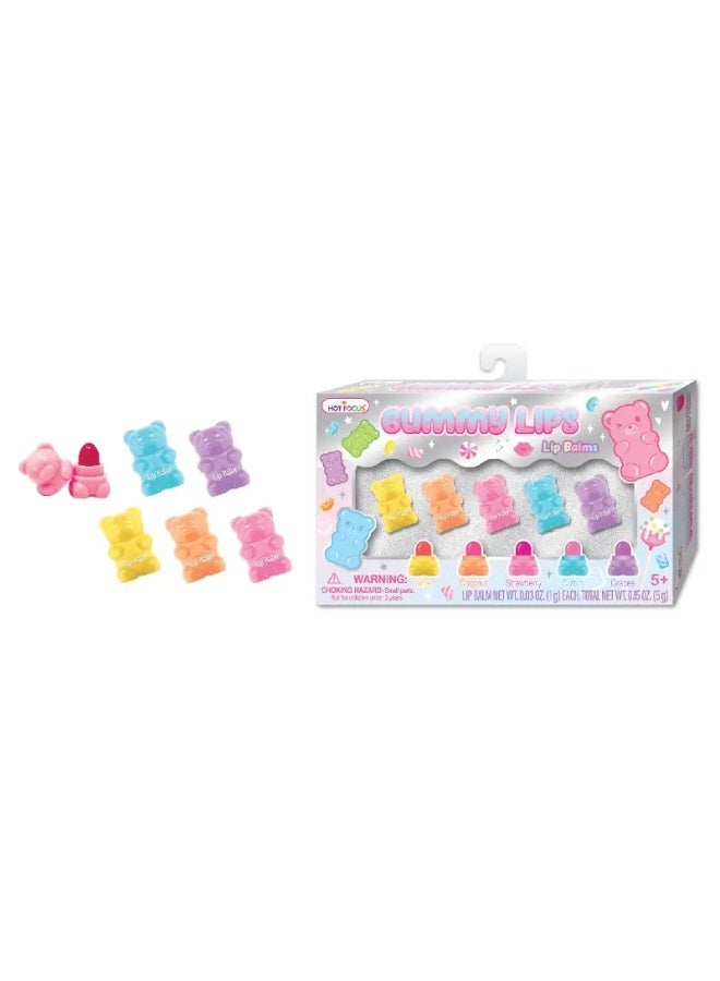 Hot Focus Gummy Bear Lip Balm Set - Image 1