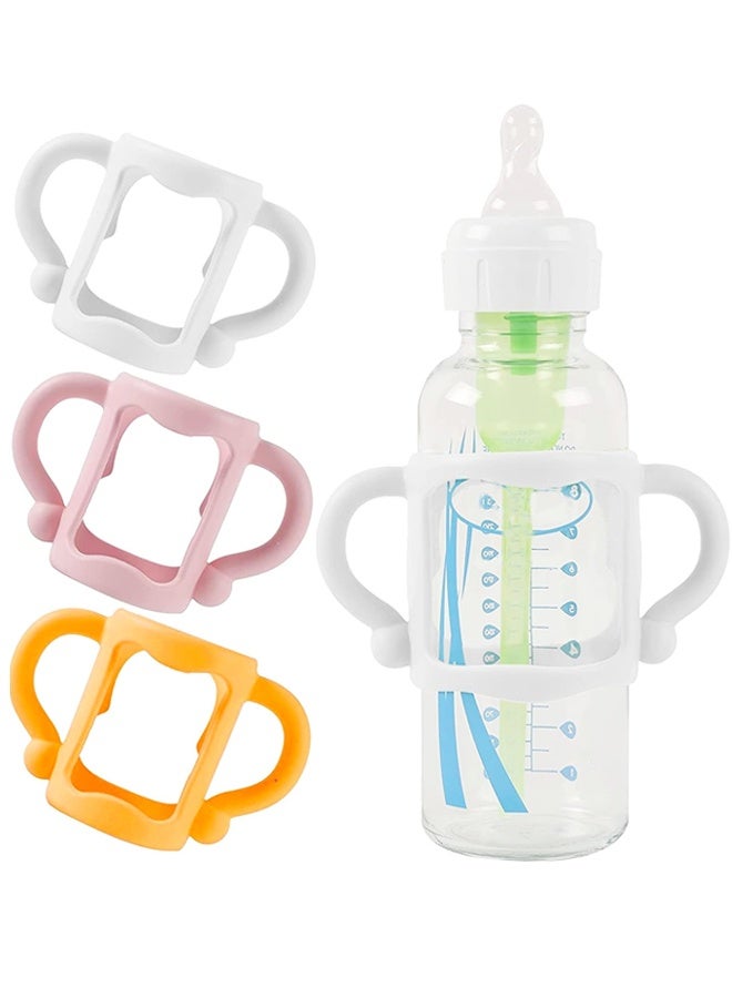 3 PackBottle Handles for Dr Brown Baby Bottles with Easy Grip Handles to Hold Their Own Bottle - Image 1