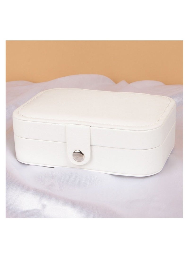 Mn Travel Accessories Jewelry Organizer Box White - Image 2