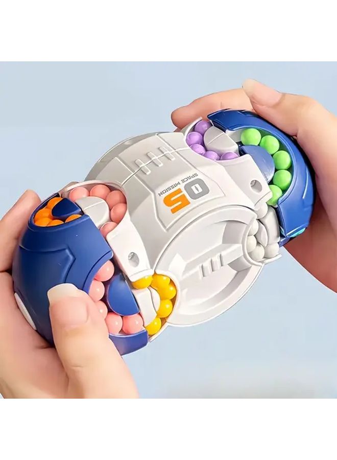 اللغة العربية: "حبوب الفضاء السحرية ثلاثية الأبعاد الخضراء - لعبة الأصابع متعددة السطوح لتخفيف التوتر وتدريب التركيز" - Image 3