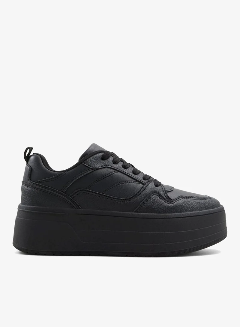 كول ات سبرنج EVIIE Lace Up Platform Sneakers
