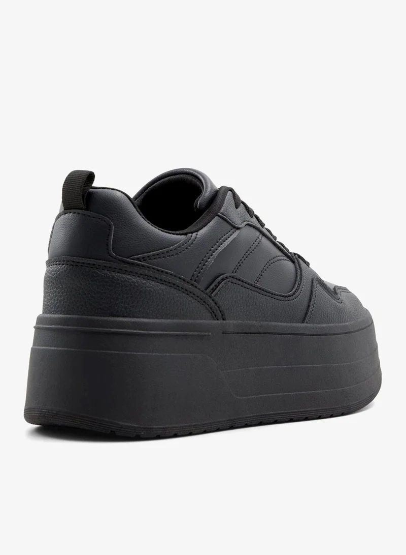 كول ات سبرنج EVIIE Lace Up Platform Sneakers