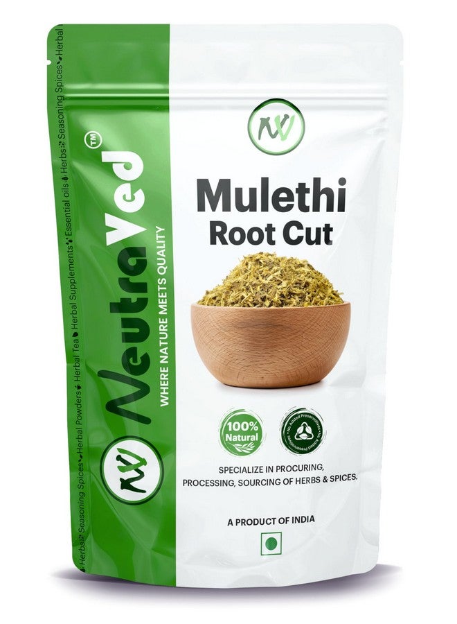 NeutraVed Mulethi Stick in Small Cut Size - 150 Gm | Mulethi Organic to Eat | Licorice Roots for Throat | Make Licorice Powder for Skin Care, Hair Care - 150g - Image 1