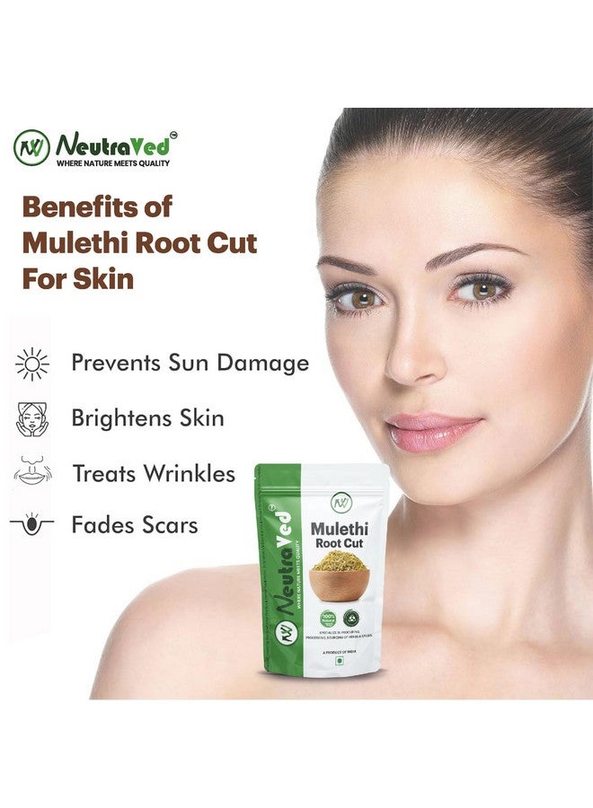 NeutraVed Mulethi Stick in Small Cut Size - 150 Gm | Mulethi Organic to Eat | Licorice Roots for Throat | Make Licorice Powder for Skin Care, Hair Care - 150g - Image 4