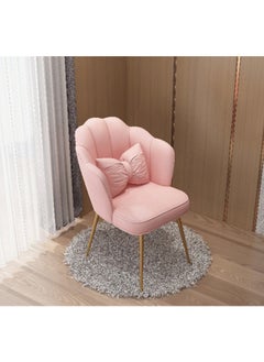 Round Flower Petal Shaped Cushion Chair With Golden Legs - pzsku/Z0904D7063AC29542C1A8Z/45/_/1704366292/b2d41ac7-c670-439f-8147-a88f19f41826