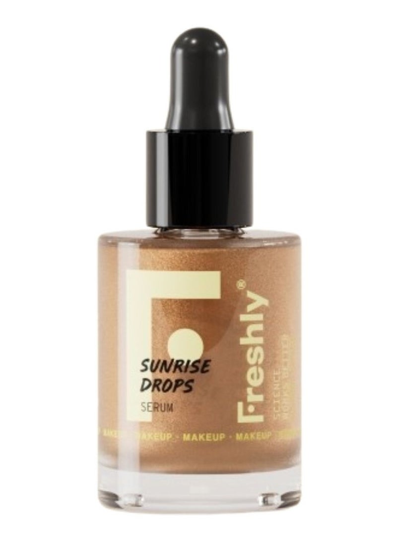 Freshly Sunrise Drops Serum Facial Bronzer with Vitamin C 28ml - Image 1